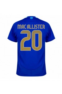 Argentinië Alexis Mac Allister #20 Voetbaltruitje Uit tenue Copa America 2024 Korte Mouw